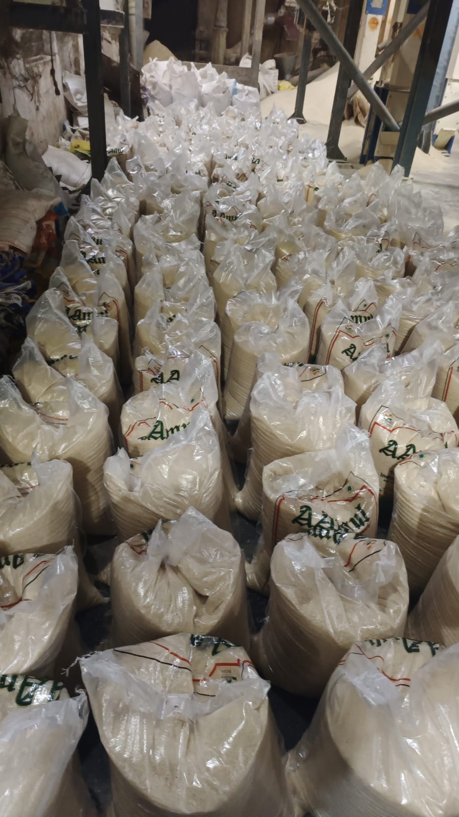 Rice export quality check